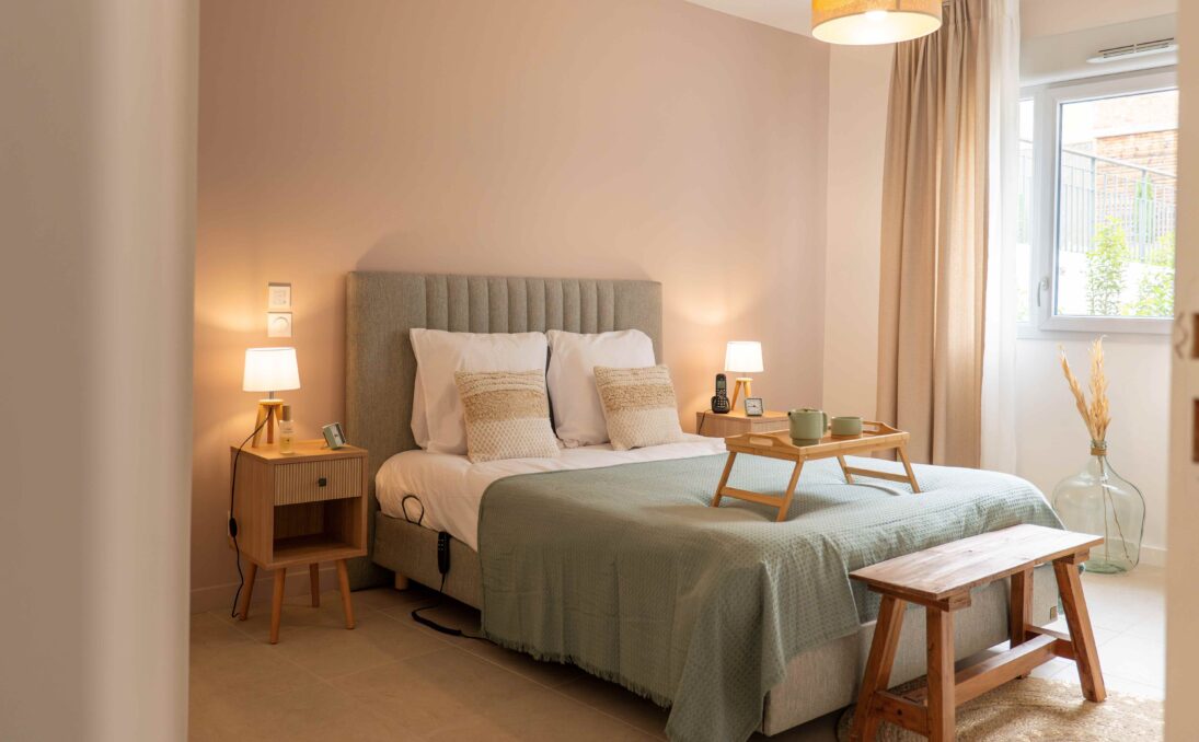 Chambre Résidence seniors Nohée Vichy