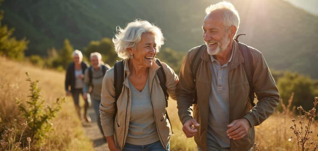 Un couple de seniors