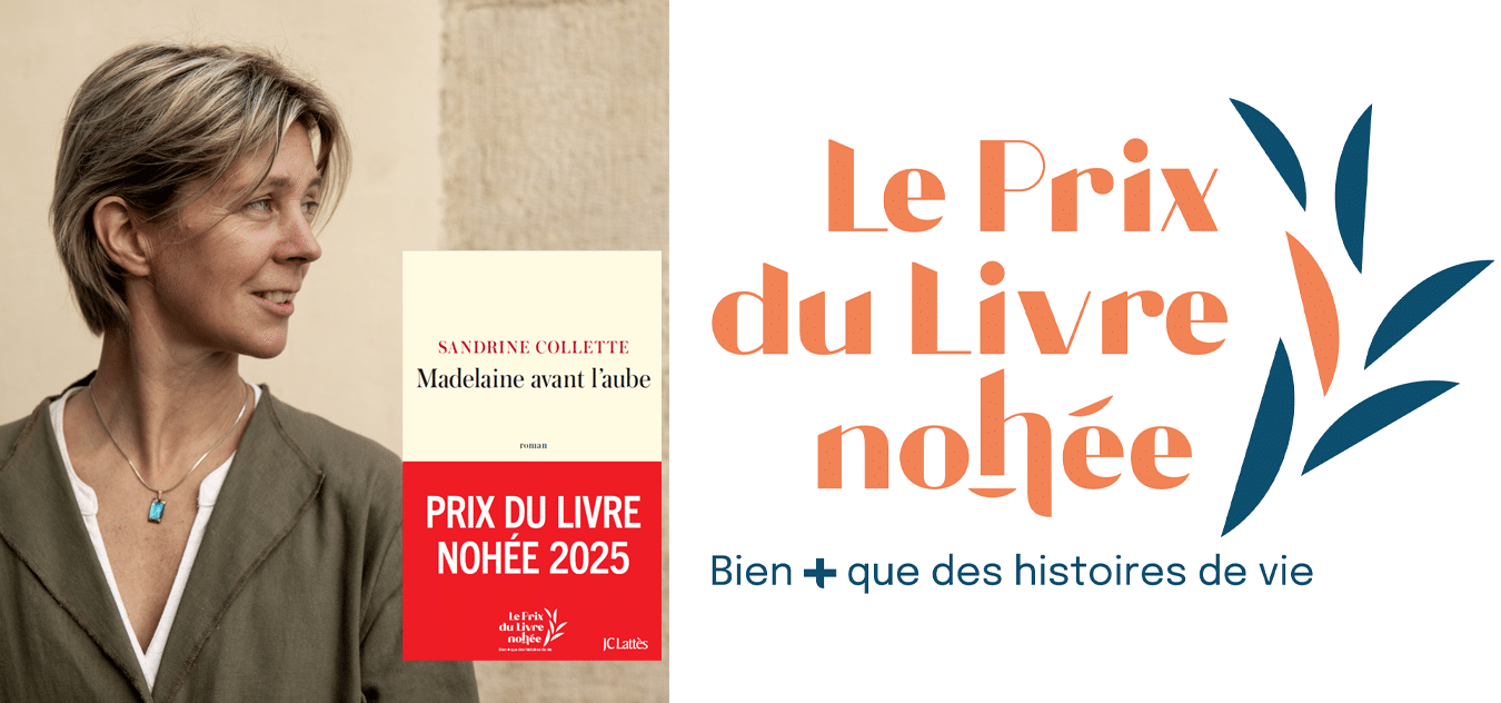 Portrait du lauréat du prix du Livre Nohée 2025 Sandrine Colette