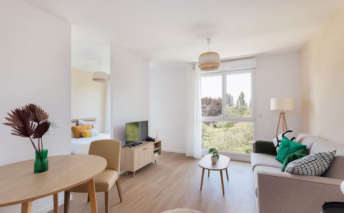 Résidence Nohée - Plaisir Ivan BASTIEN-Appartement T1-Salon - Nohée