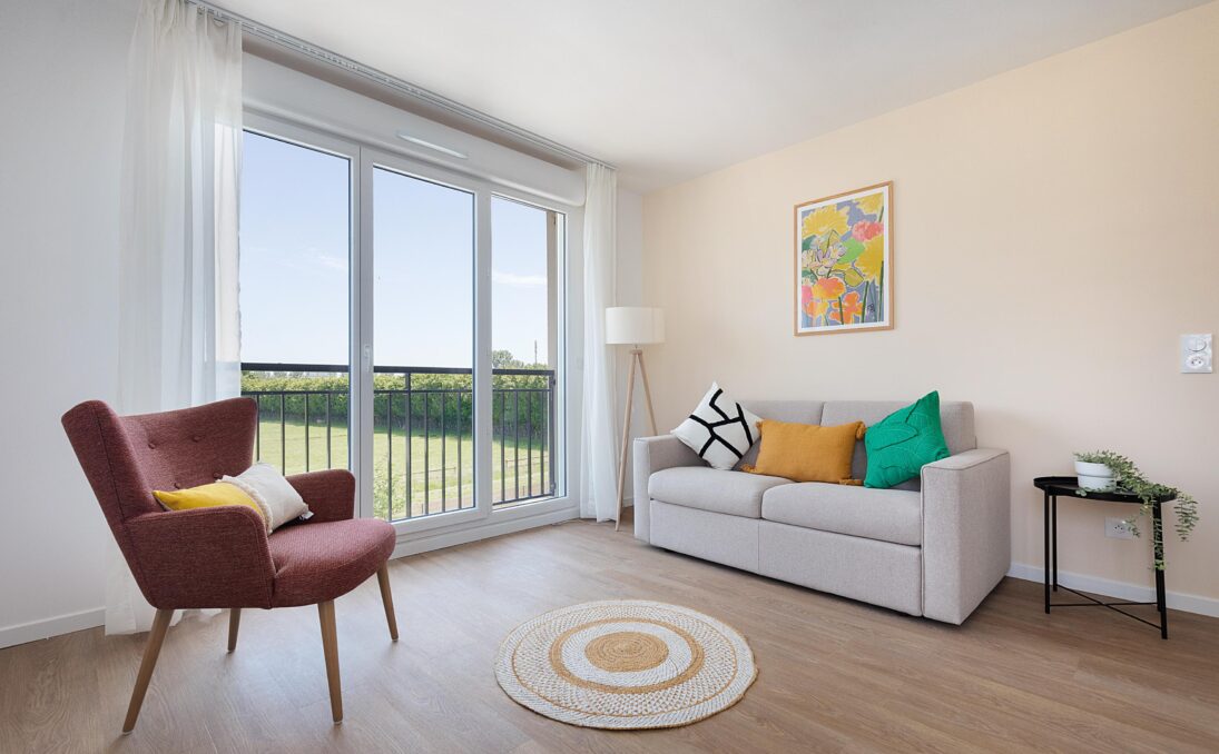 Résidence Nohée - Plaisir Ivan BASTIEN-Appartement T3- salon 3 - Nohée